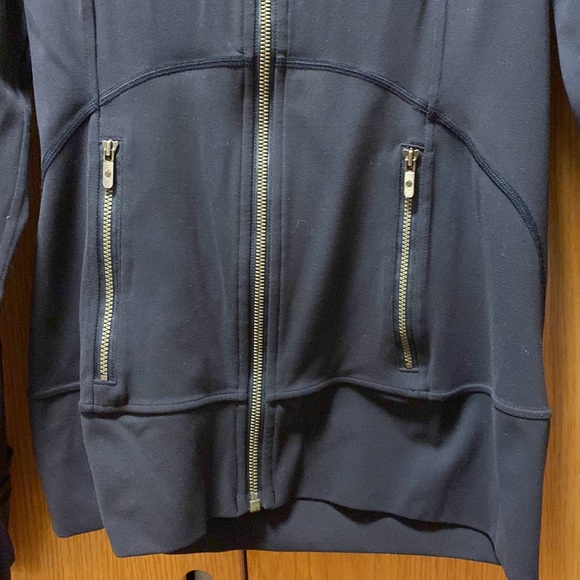Navy Lululemon zip up jacket - Picture 2 of 5